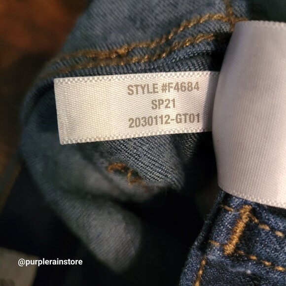 Madewell Jeans 27 High Rise 10" Skinny Hayes Wash F4684 Tummy Control Stretch - Picture 6 of 12